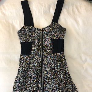 Short floral dress